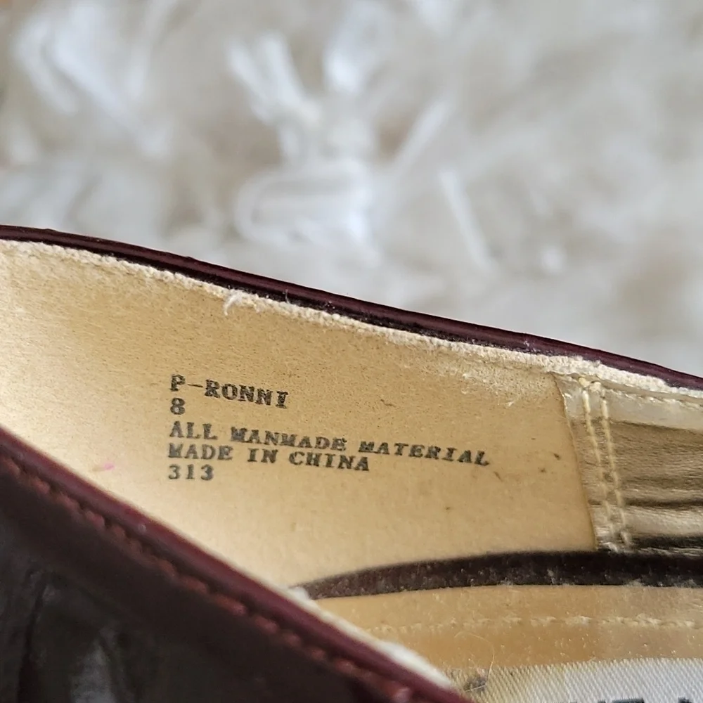 Steve madden ronni dark purple heels